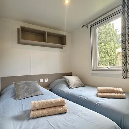 Mobil-home 4 Etoiles A Clim Piscine Proche 6 A 8 Pers *