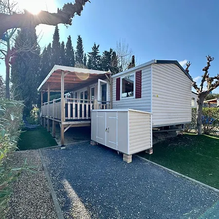 Kamp alanı Mobil-home 4 Etoiles A Clim Piscine Proche 6 A 8 Pers